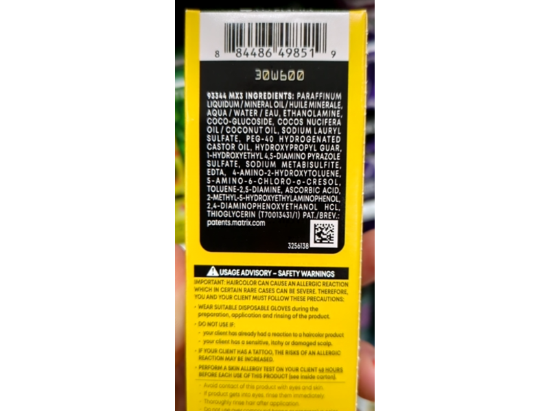 Matrix Coil Permanent Color, 6RV, 2.6 oz/75 g