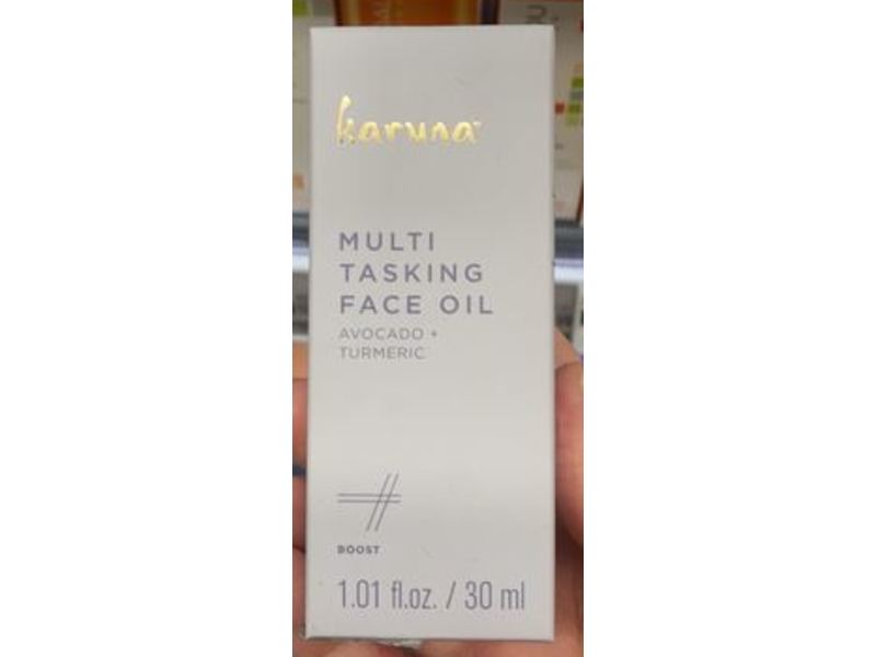 Karuna Multi Tasking Face Oil, Avocado + Turmeric, 1,01 fl oz/30 mL