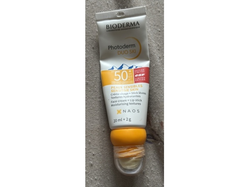 Bioderma Photoderm Duo Ski Face Cream + Lip Stick, SPF 50, 20 mL