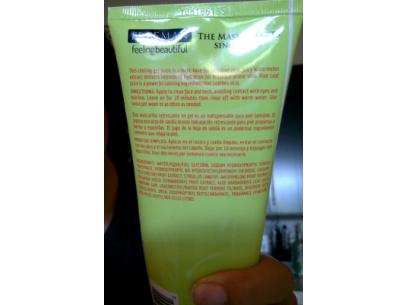 Freeman Feeling Beautiful Soothing Cooling Gel Mask, 6 fl oz/175 mL