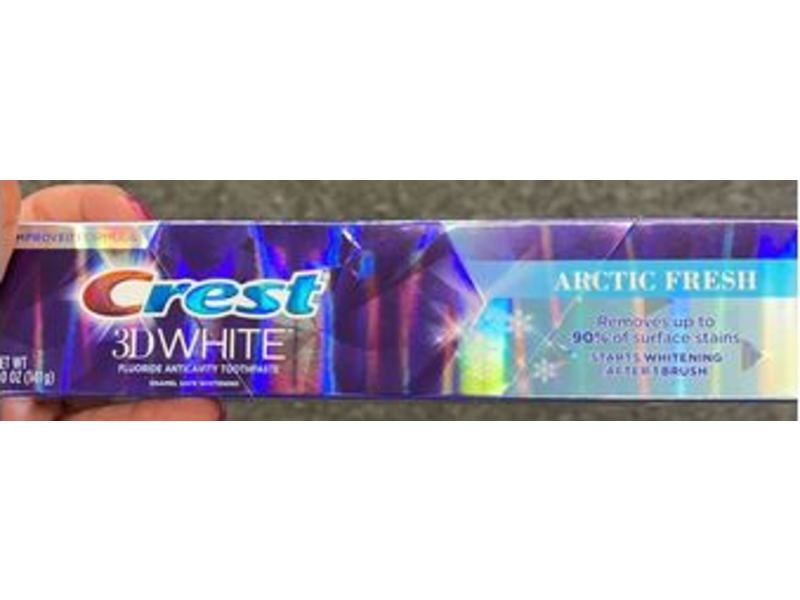 Crest 3D White Toothpaste, Arctic Fresh, 5 oz/141 g