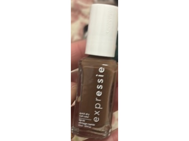 Essie Expressie Quick-Dry Nail Polish, Mid-Day Mocha, 0.33 fl oz/10 mL
