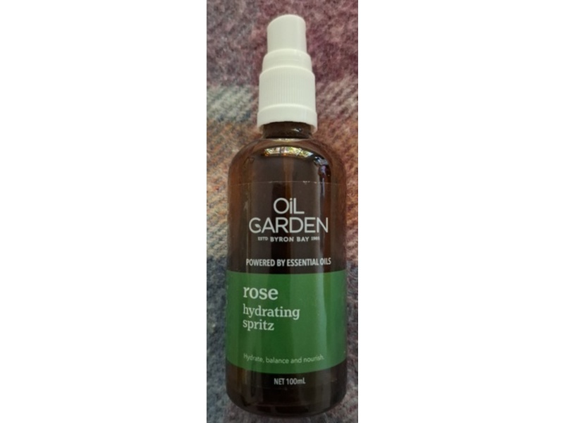 Oil Garden Hydrating Spritz, Rose, 100 mL