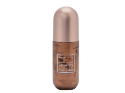 Amora Glow Bronze Paradise Glow Oil, 3.4 fl oz/100 mL