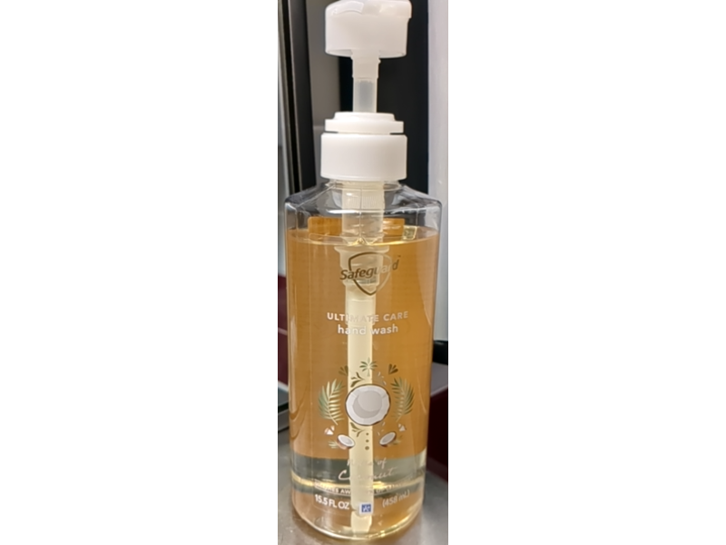 Safeguard Ultimate Care Hand Wash, Notes Of Coconut, 15.5 fl oz/458 mL