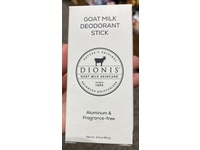 Dionis Goat Milk Deodorant Stick, 2.4 oz/68 g - Image 3