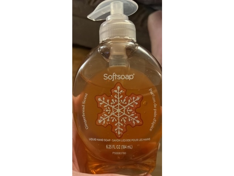 Softsoap Liquid Hand Soap, Gingerbread Scent, 6.25 fl oz/184 mL