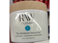 Raw Sugar The Moisture Smoothie Hair Mask, Avocado+Coconut, 10 fl oz/295 ml - thumbnail 2