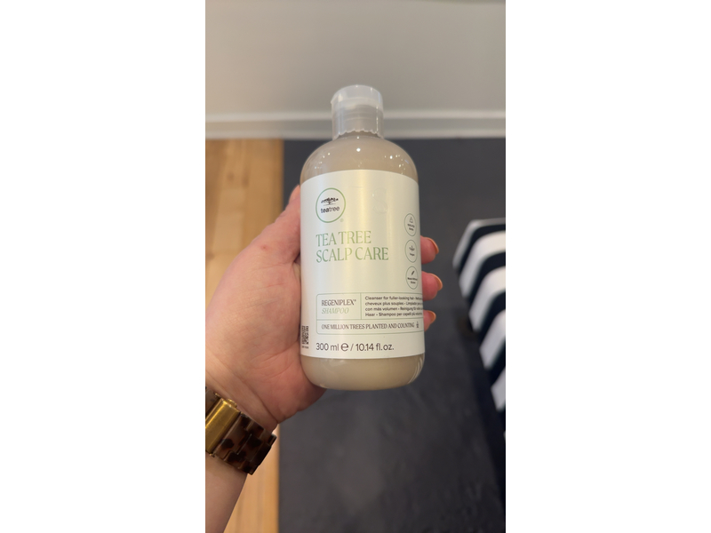 Paul Mitchell Scalp Care Anti-Thinning Shampoo, Tea Tree, 10.14 fl oz/300 mL