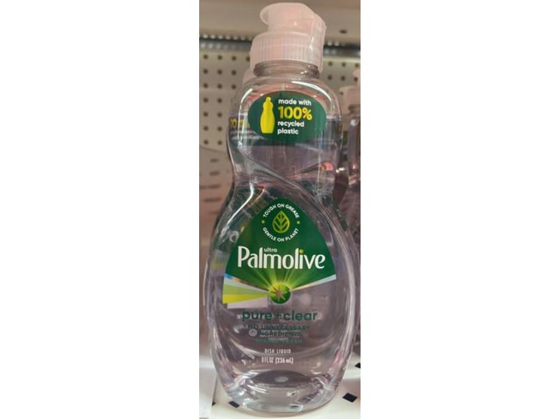 Palmolive Ultra Dish Liquid, Pure + Clear, 8 fl oz/236 mL
