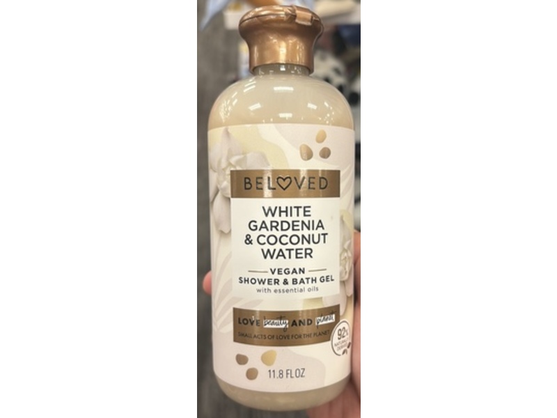 Beloved White Gardenia & Coconut Water Shower & Bath Gel, 11.8 fl oz