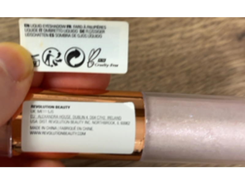 Revolution Beauty London Eye Glisten Eyeshadow, Adored By You, 4.4 mL