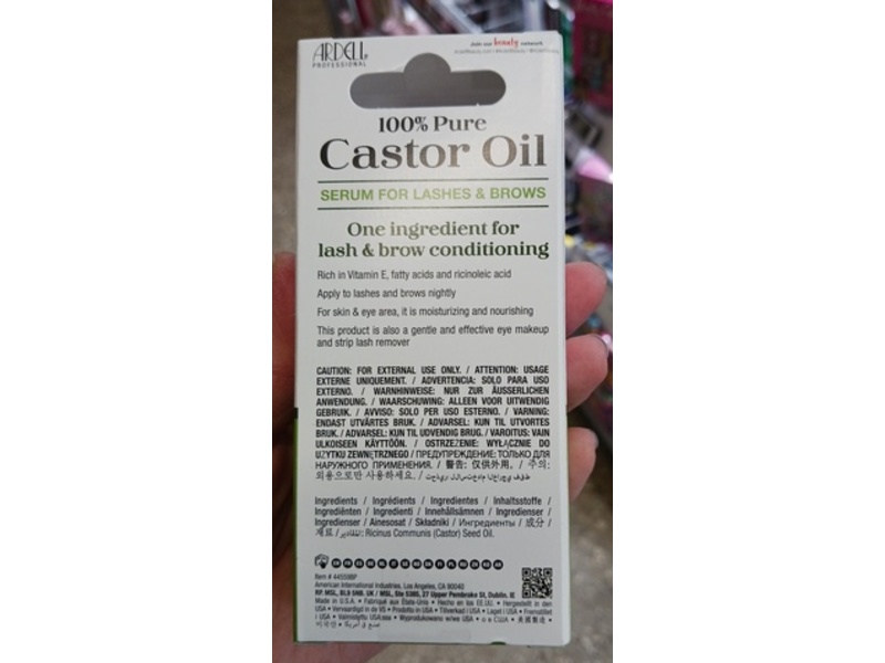 Ardell Lashes & Brows Serum Duo, Castor Oil, 1 fl oz/30 mL