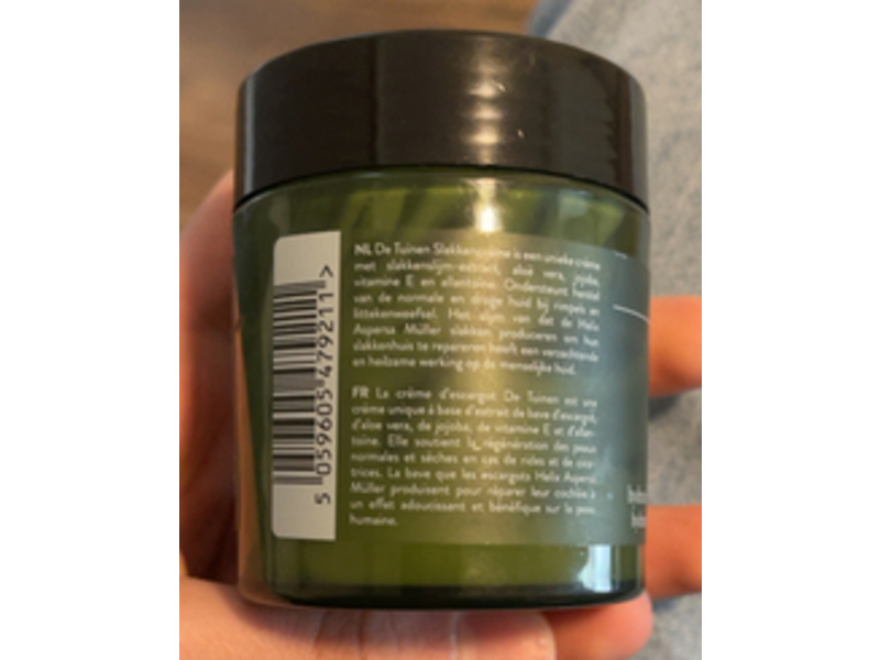 De Tuinen Natural Care Slakkencreme, 120 mL