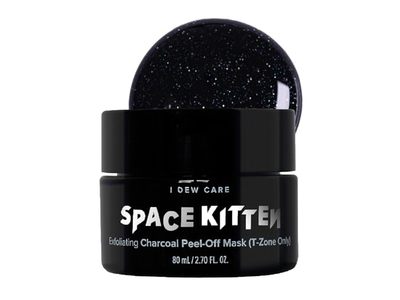 I Dew Care Space Kitten Exfoliating Peel-Off Charcoal Mask, 2.70 fl oz/80 mL