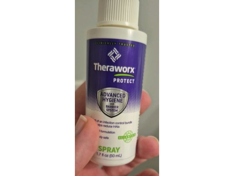 Theraworx Protect Advanced Hygiene And Barrier System Spray, 1.7 fl oz/50 mL