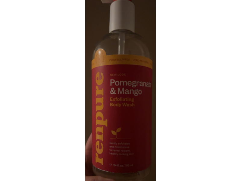 Renpure Originals pomegranate & mango body wash, 24 Ounce