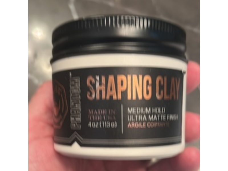 Gibs Shaping Clay Medium Hold Ultra Matte Finish, 4 oz/113 g