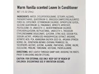 Trader Joe's Leave in Conditioner, Warm Vanilla, 1 fl oz/29 mL - Image 4