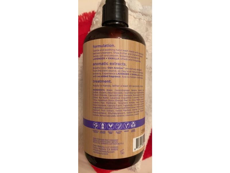 Own Moisturizing Hand Wash, Lavender & Vanilla, 12 fl oz/355 mL, 2 Count
