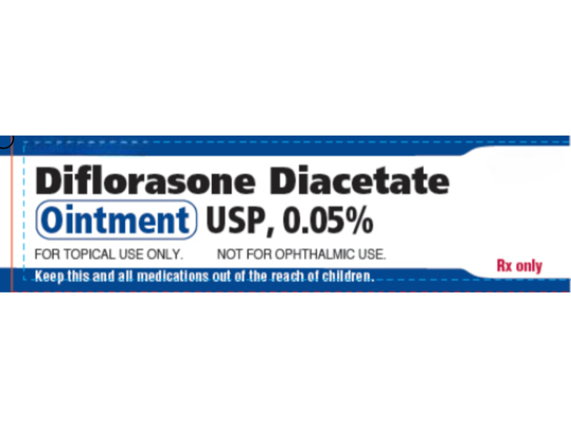 Diflorasone Diacetate Ointment USP, 0.05%, 60 g, Taro Pharmaceuticals (RX)