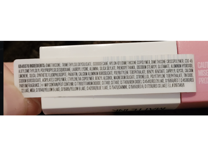 Maybelline New York Super Stay Matte Ink Lip Color, Dreamer, 0.17 fl oz/5 mL