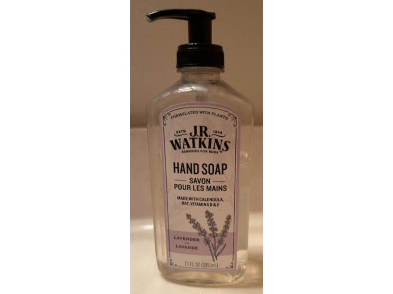 J. R. Watkins Liquid Hand Soap, Lavender, 11 fl oz/325 mL