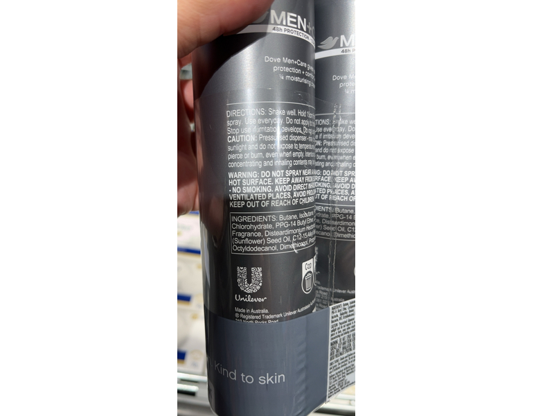 Dove Men+Care Classic Antiperspirants Deodorant, 145 g