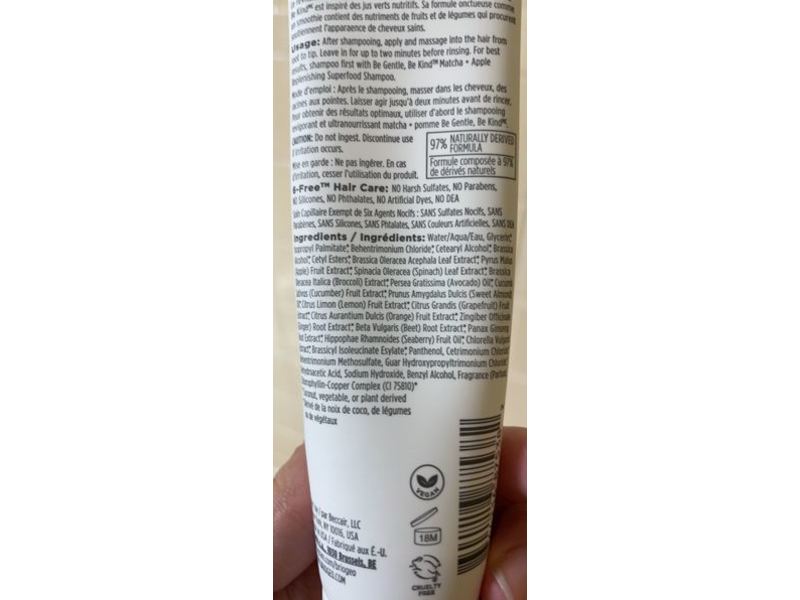 Briogeo Be Gentle Be Kind Conditioner, Kale + Apple, 2 fl oz/59 mL