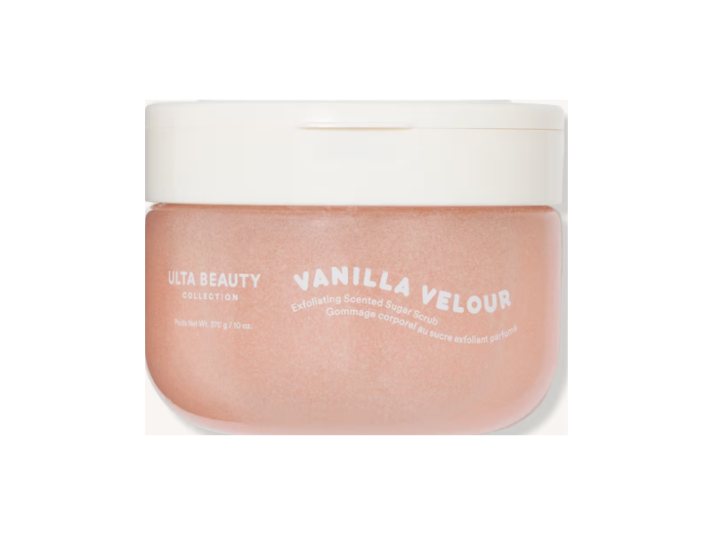 Ulta Beauty Exfoliating Scented Sugar Scrub, Vanilla Velour, 10 oz/370 g
