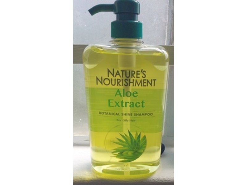 Nature's Nourishment Botanical Shine Shampoo, Aloe Extract, 1L
