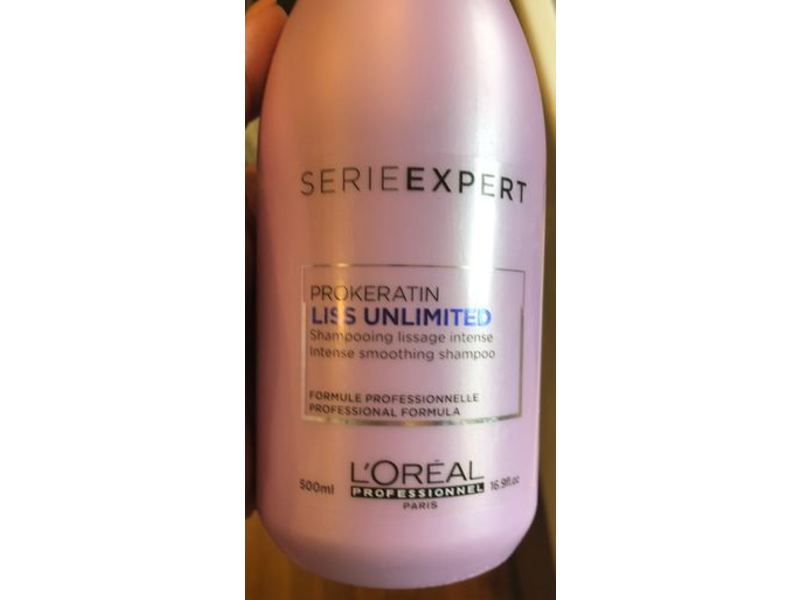 L'Oreal Professional Serie Expert Prokeratin Liss Unlimited Shampoo, 16.9 fl oz/500 mL