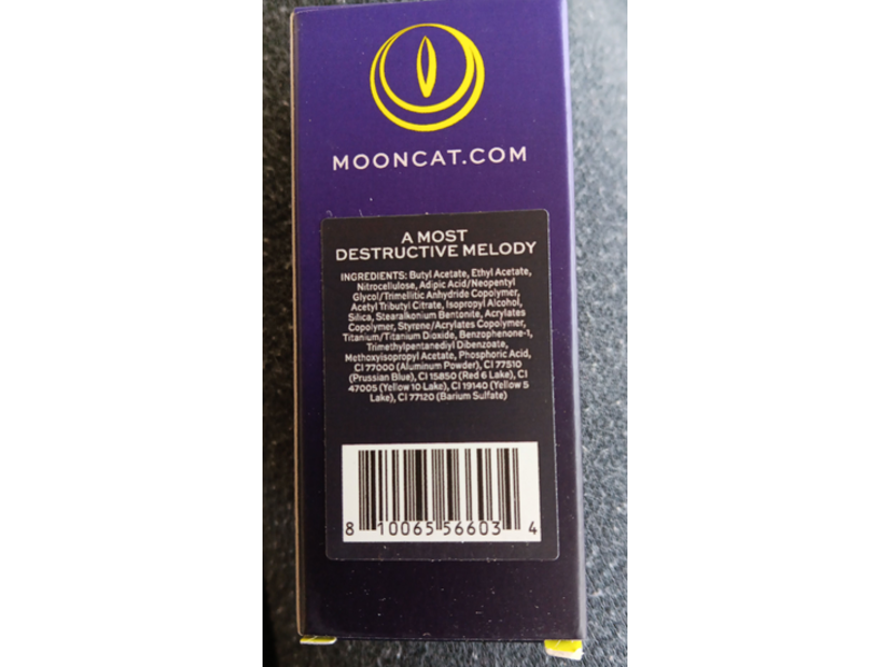 Mooncat Nail Lacquer, A Most Destructive Melody, 0.4 fl oz/12 mL