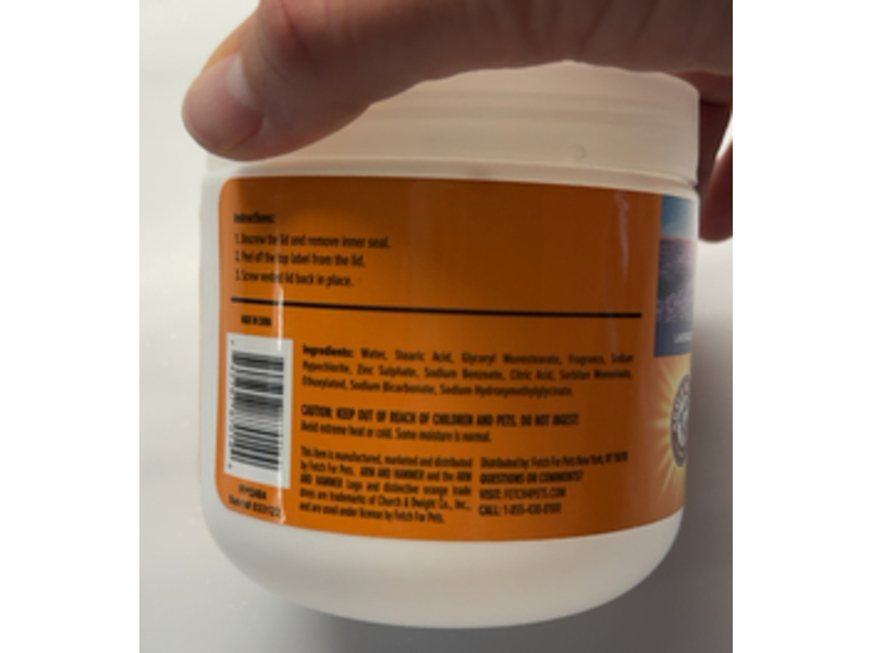 Arm & Hammer Pets Scents Solid Absorber & Deodorizer, Lavender Fields, 15 oz/425 g