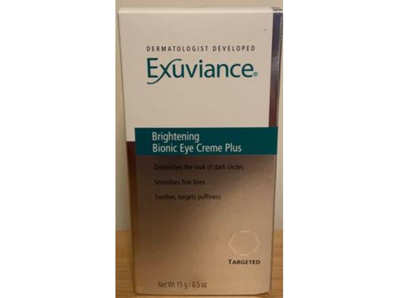 Exuviance Brightening Bionic Eye Cream Plus, 0.5 oz/15 g