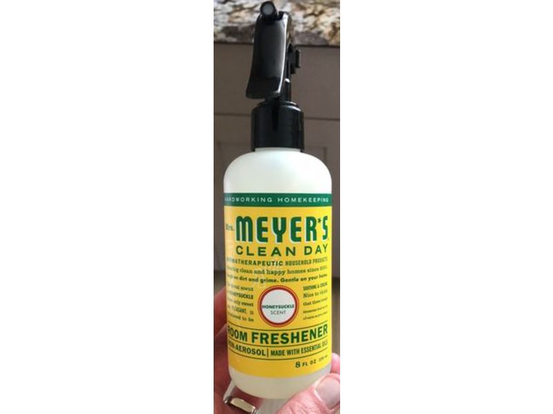 Mrs. Meyer's Clean Day Room Freshener, Honeysuckle Scent, 8 fl oz/236 mL