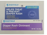 Sheffield Pharmaceuticals Diaper Rash Ointment, 1 oz/28 g - thumbnail 2