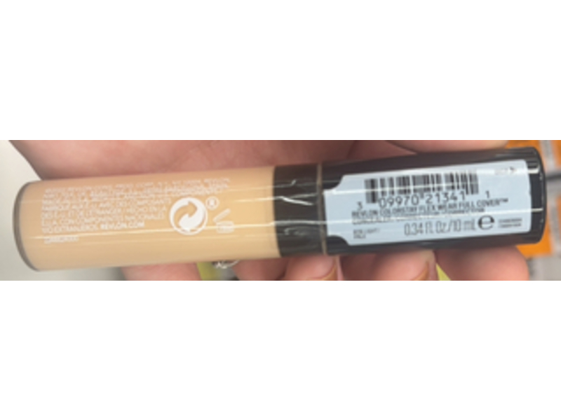 Revlon ColorStay Flex Wear Full Cover Concealer, 030 Light Medium, 0.34 fl oz/10 mL