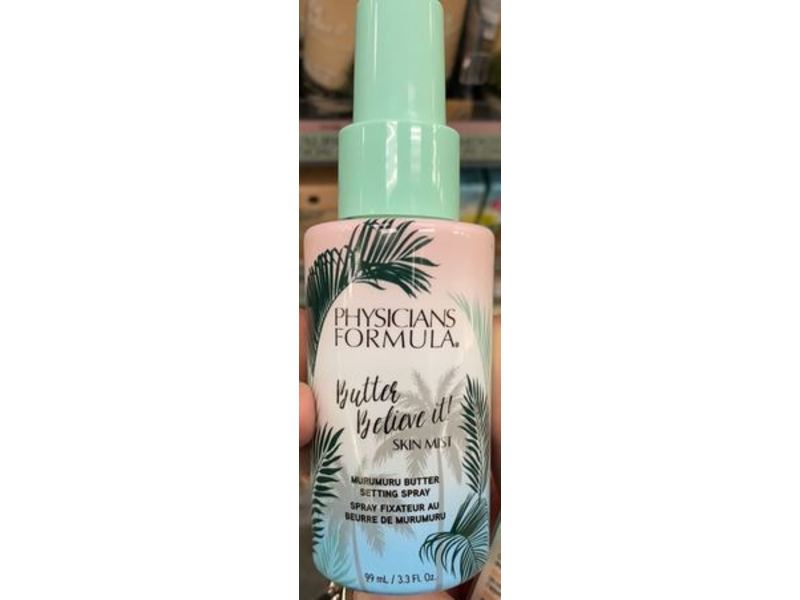 Physicians Formula Butter Believe It Skin Mist, Murumuru Butter, 3.3 fl oz/99 mL