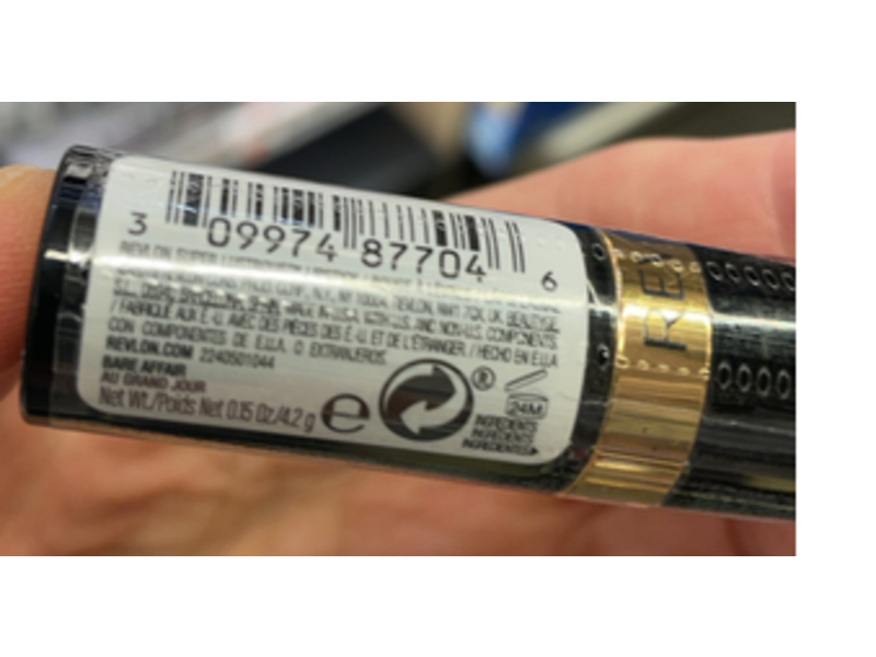 Revlon Super Lustrous Lipstick, Bare Affair, 0.15 oz/4.2 g