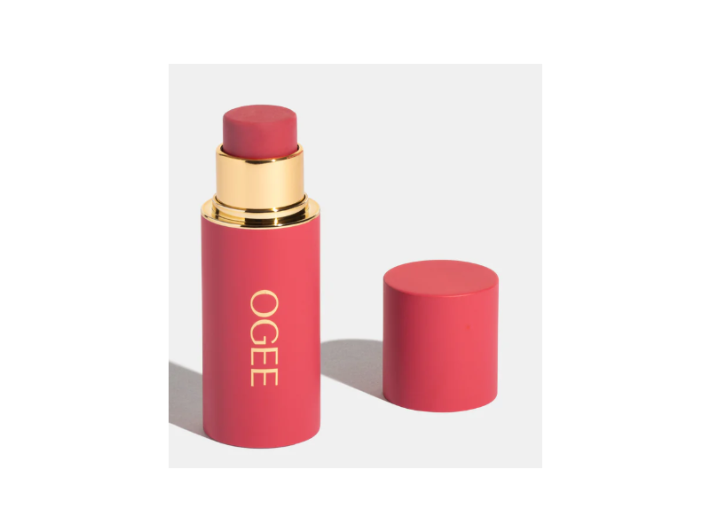 Ogee Hydraganics Sculpted Face Stick, Rose Quartz, 0.28 oz/8 g.