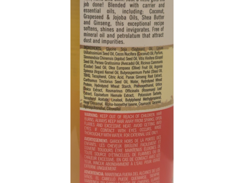 Aunt Jackie's Soft All Over Multi Purpose Oil, 8 fl oz/237 mL