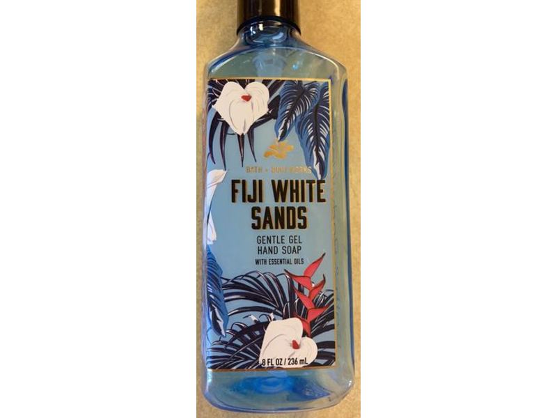 Bath & Body Works Fiji White Sands Gentle Gel Hand Soap, 8 fl oz/236 mL