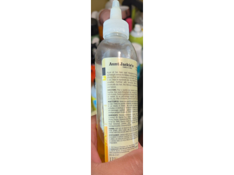 Aunt Jackie's Curls & Coils Repair My Hair, Argan, 6 fl oz/177 mL