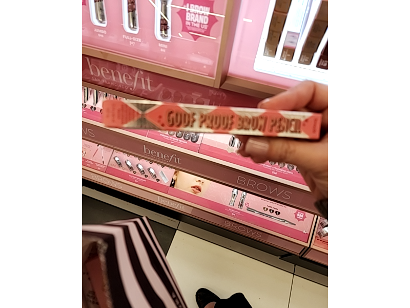 Benefit Goof Proof Brow Pencil, Shade 4 Warm Deep Brown 0.003 oz/0.11 g