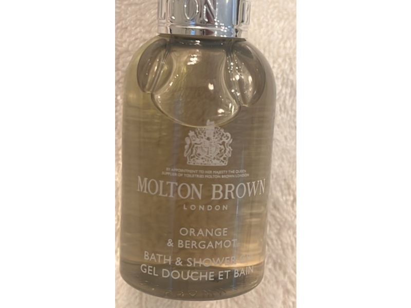 Molton Brown Bath & Shower Gel, Orange & Bergamot, 10 fl oz/300 mL