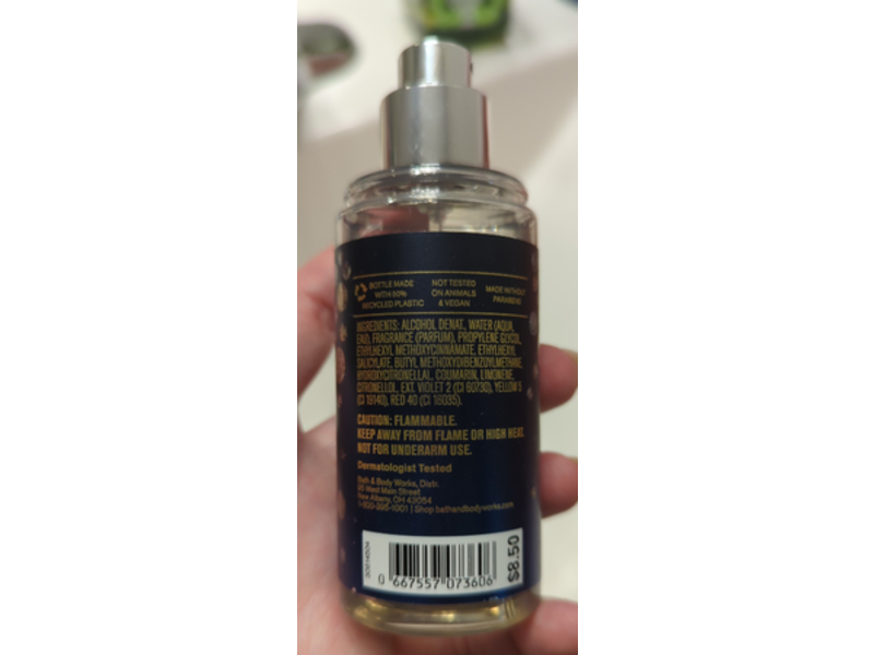 Bath & Body Works Fine Fragrance Mist, Dream Bright, 2.5 fl oz/75 mL