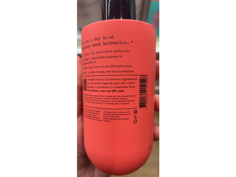 Frank Body Everyday Clearing Body Lotion, 8.45 fl oz/250 mL