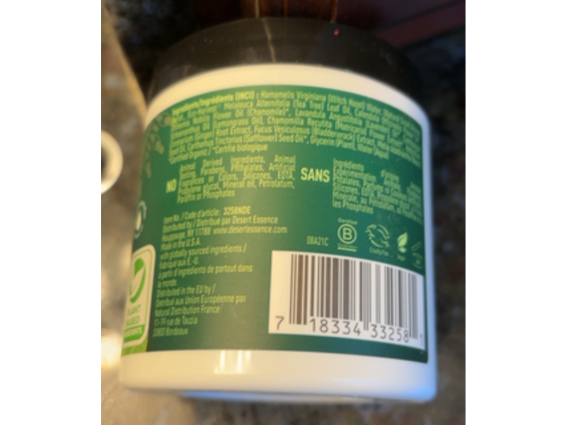 Desert Essence Facial Cleansing Pads, Tea Tree Oil, 100 Count