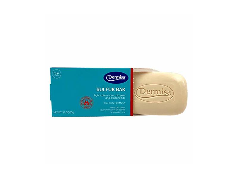 Dermisa Sulfur Bar, 3 oz / 85 g, Pack of 3